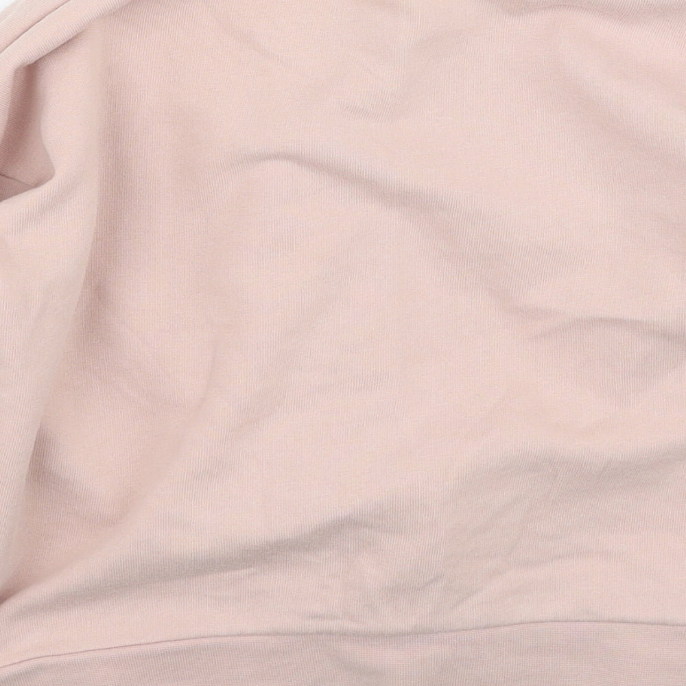 George Girls Pink Cotton Pullover Sweatshirt Size 7-8 Years