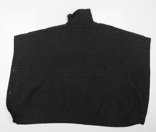 H&M Womens Grey Jacket Poncho Size S
