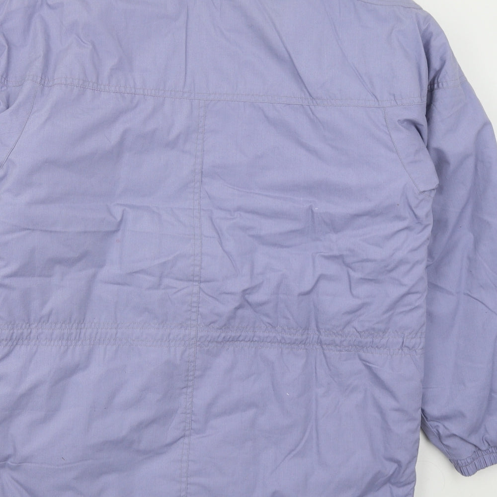 Rivers Edge Womens Purple Jacket Coat Size 12 Zip