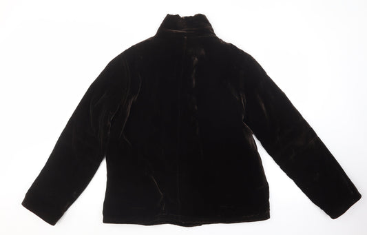 CC Womens Brown Jacket Size 18