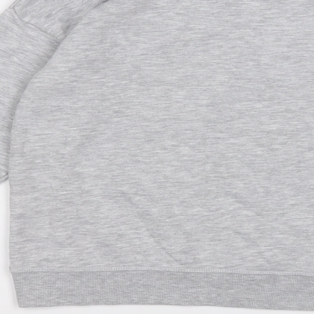 Primark Girls Grey Cotton Pullover Sweatshirt Size 10-11 Years - The best is yet to come