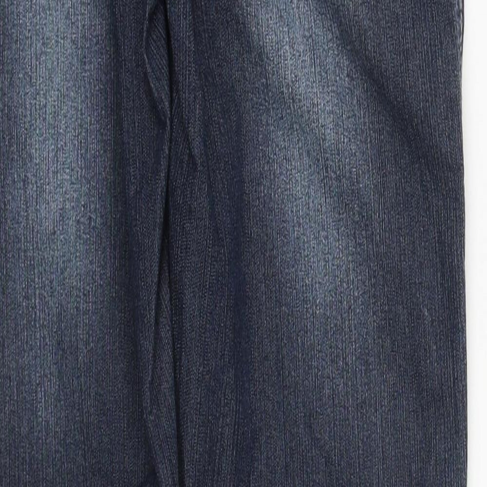 New Look Womens Blue Cotton Jegging Jeans Size 10 L29 in Regular