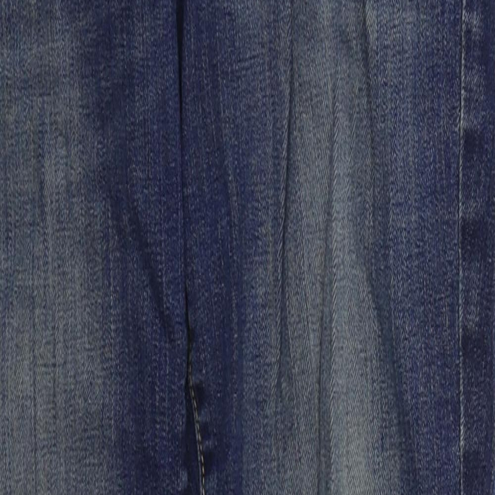 Gap Womens Blue  Cotton Skinny Jeans Size 8 L28 in Regular Button