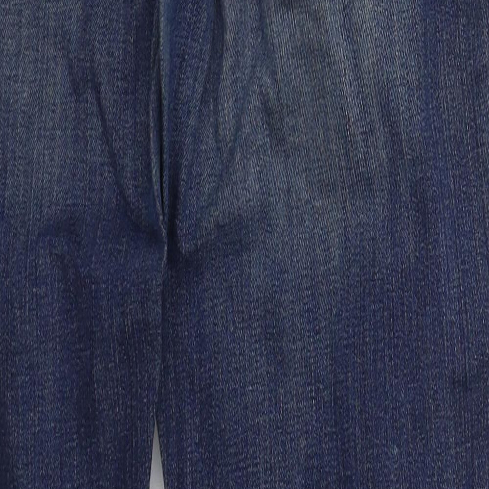 Gap Womens Blue  Cotton Skinny Jeans Size 8 L28 in Regular Button