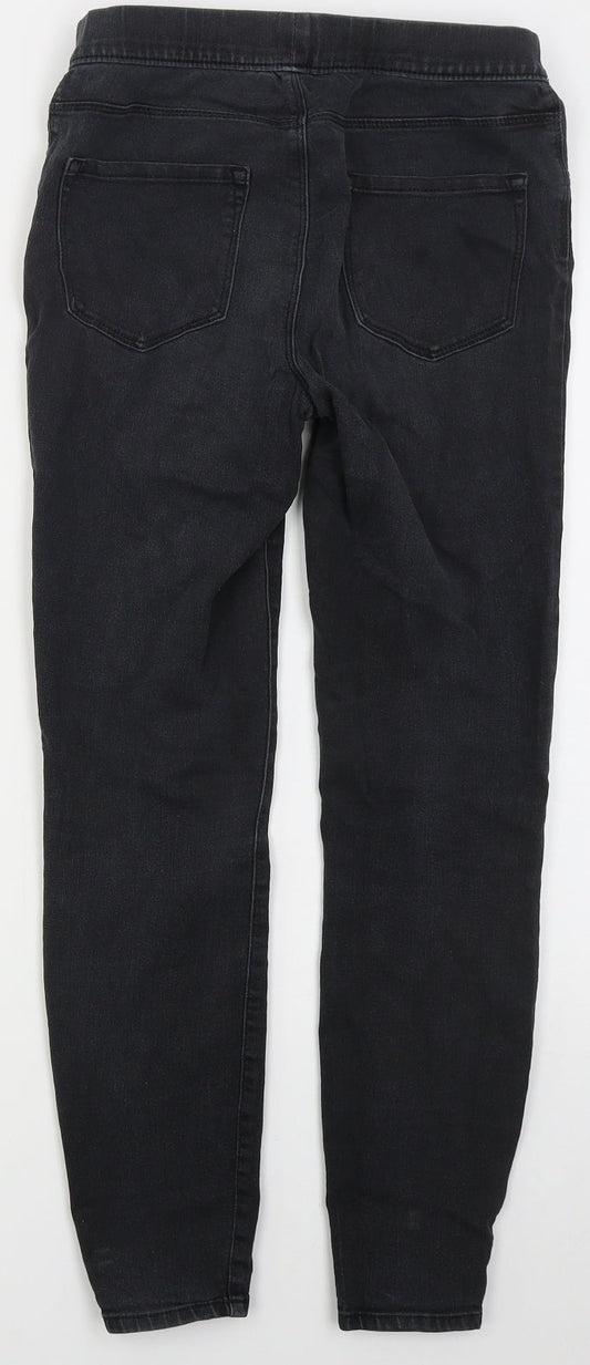 George Womens Grey Cotton Jegging Jeans Size 8 L28 in Regular
