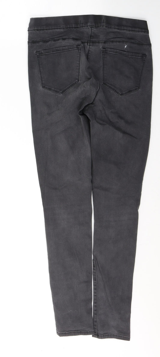George Womens Black Cotton Jegging Jeans Size 10 L29 in Regular