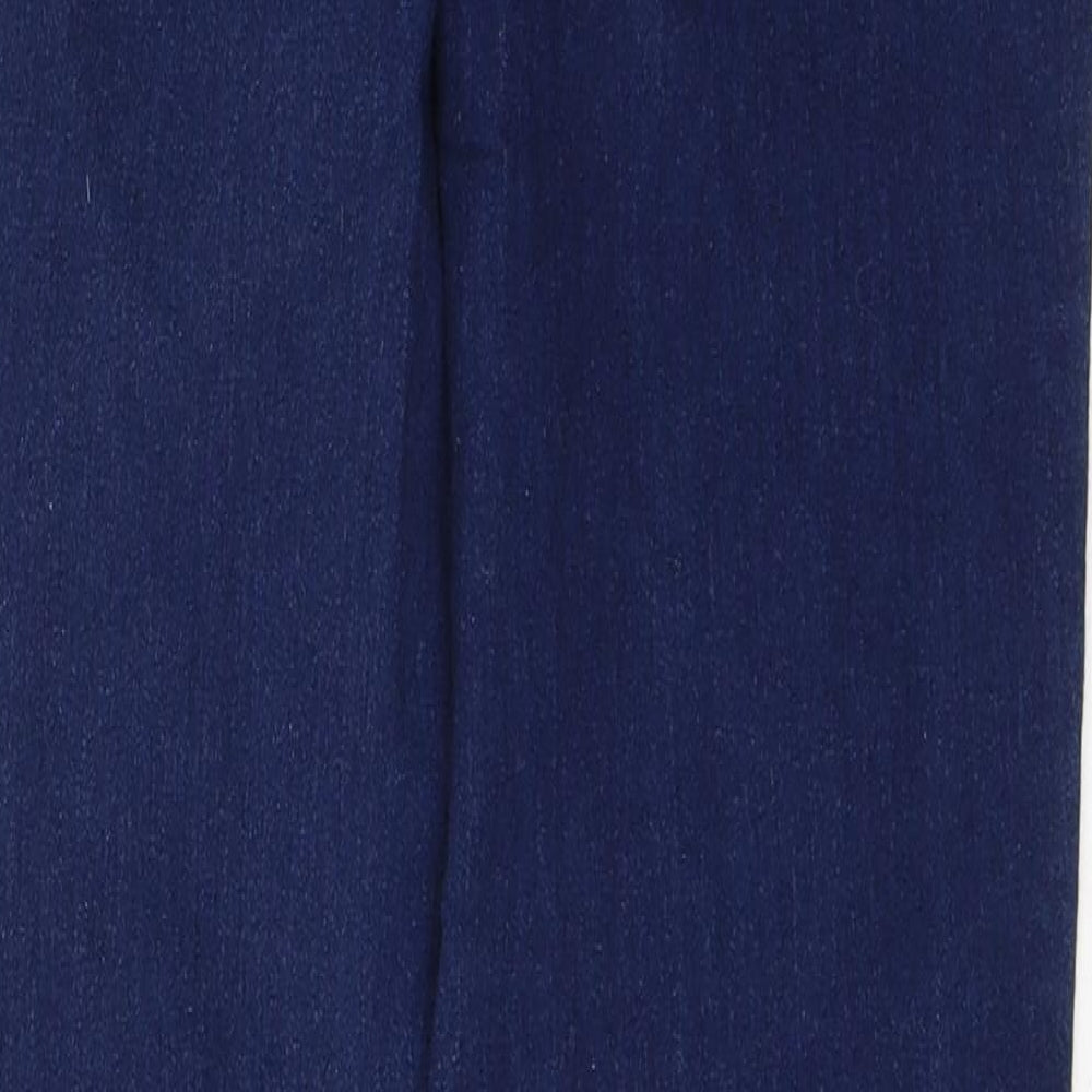 GEORGE Womens Blue Cotton Jegging Jeans Size 10 L28 in Regular
