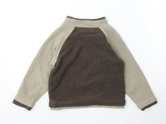 George Boys Beige Polyester Pullover Sweatshirt Size 2-3 Years