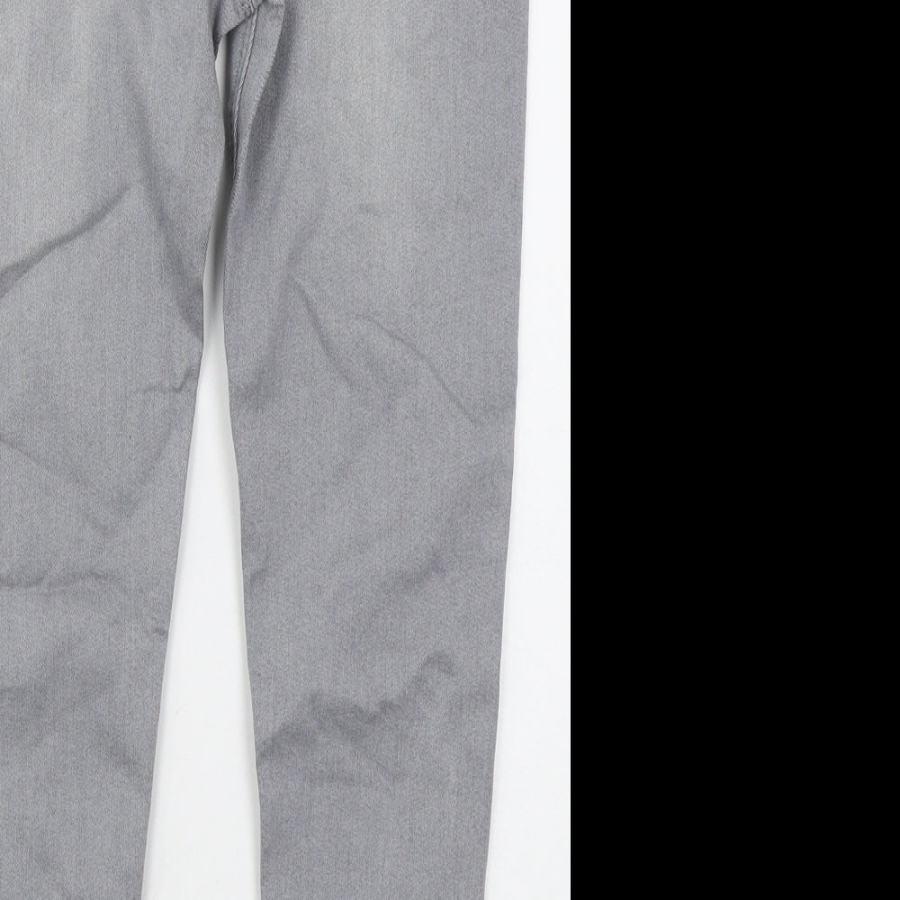 Matalan Girls Grey Cotton Jegging Jeans Size 11 Years Regular