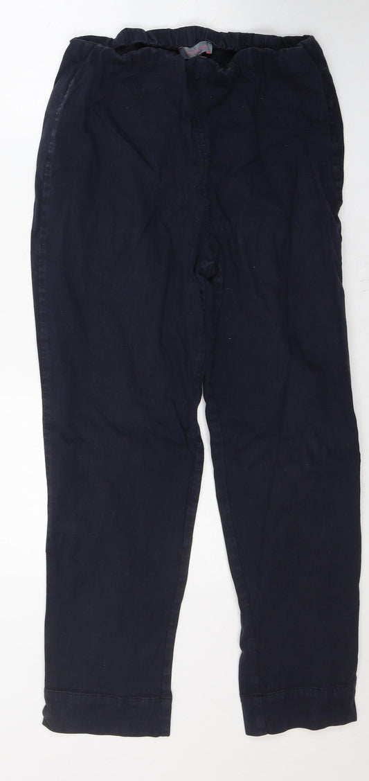 Sarah Womens Black Cotton Jegging Jeans Size M L26 in Regular