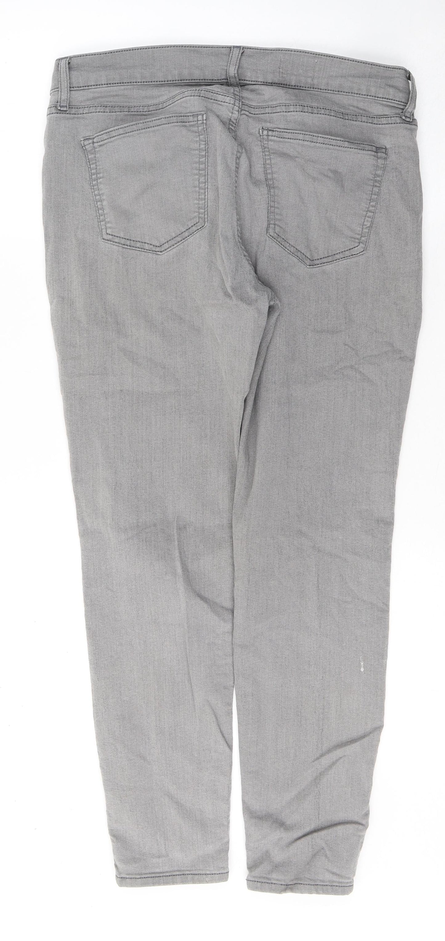 Gap Womens Green Cotton Capri Leggings Size 14 L26 in