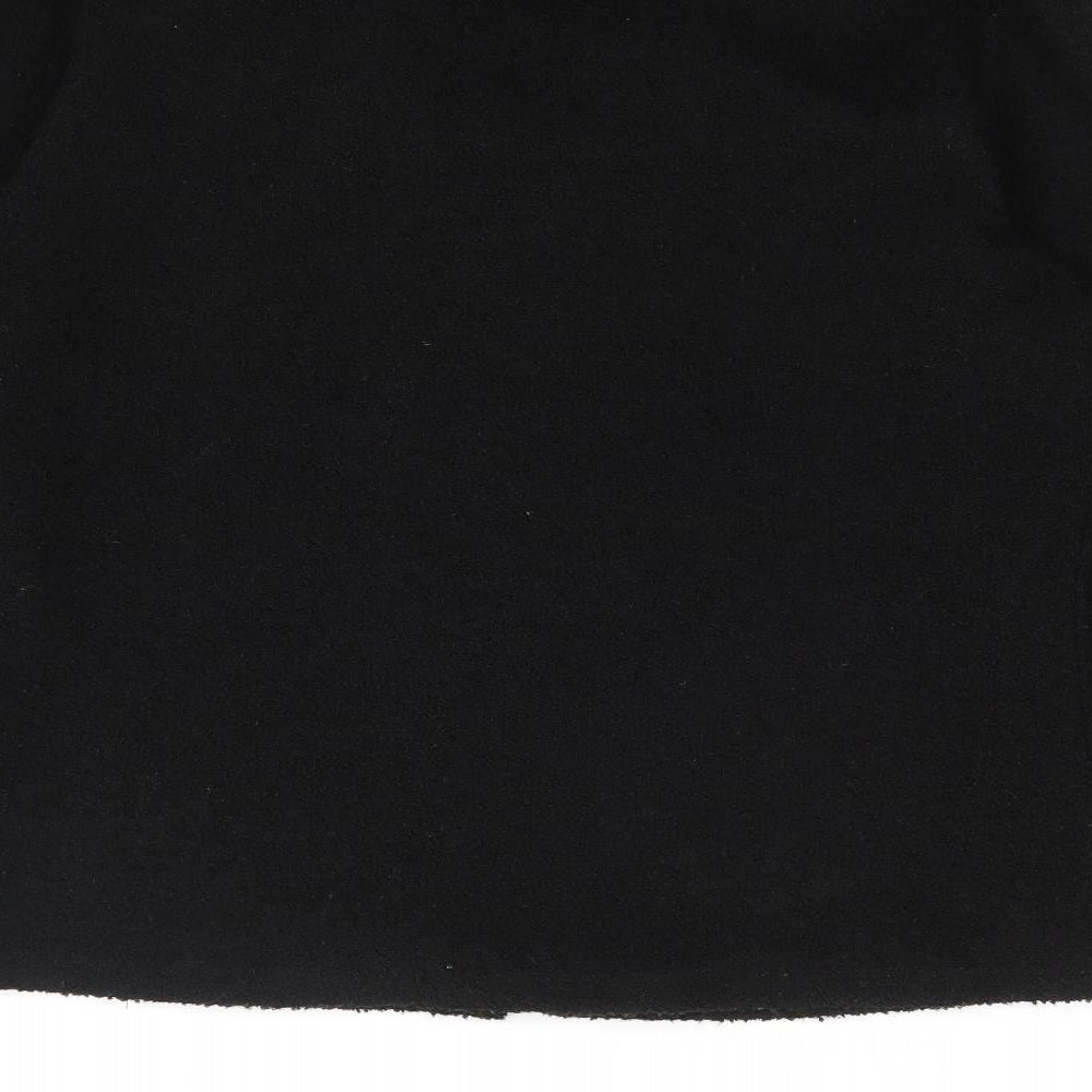 Preworn Womens Black Jacket Size S Zip