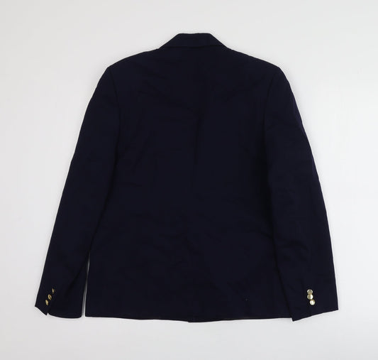 Andre Grau Womens Blue Jacket Size 12