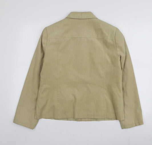 Jumper Womens Green Jacket Size 14