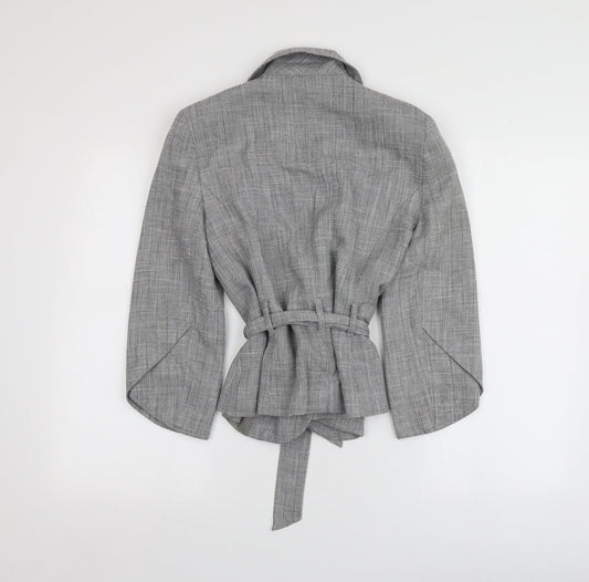 Evie Collection Womens Grey Jacket Size 14