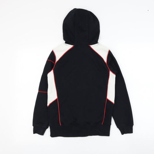 BLK Girls Black Cotton Pullover Hoodie Size 8 Years Pullover