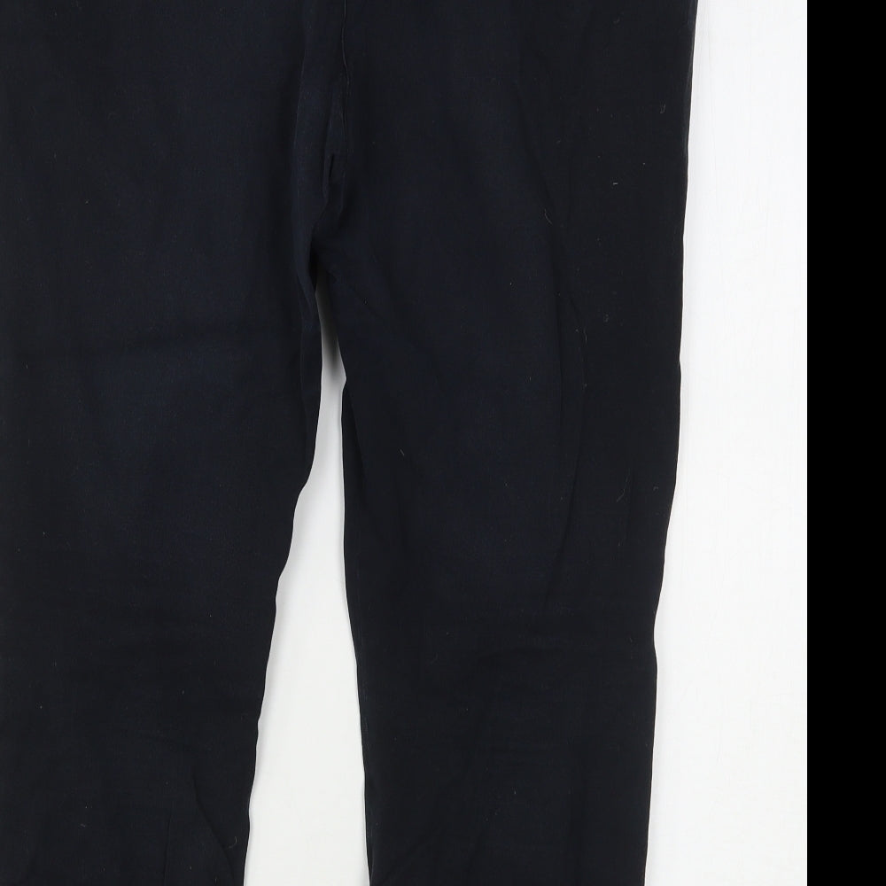 Old Navy Womens Black Cotton Skinny Jeans Size 16 L25 in Regular