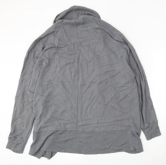 Gap Womens Grey V-Neck Cotton Cardigan Jumper Size M