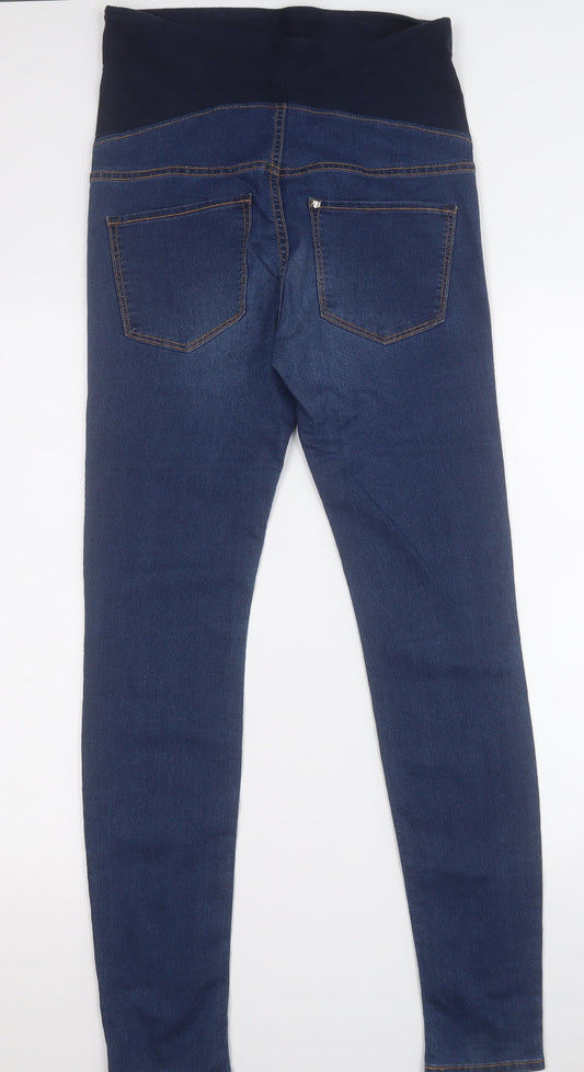 &denim Womens Blue Cotton Skinny Jeans Size 10 L29 in Regular