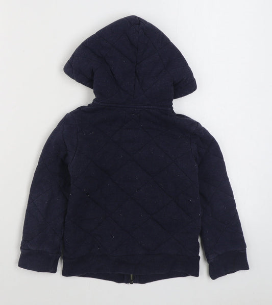 Country Road Boys Blue Jacket Size 4 Years Zip