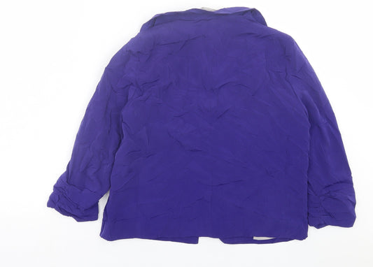 River Island Womens Purple Jacket Blazer Size 10