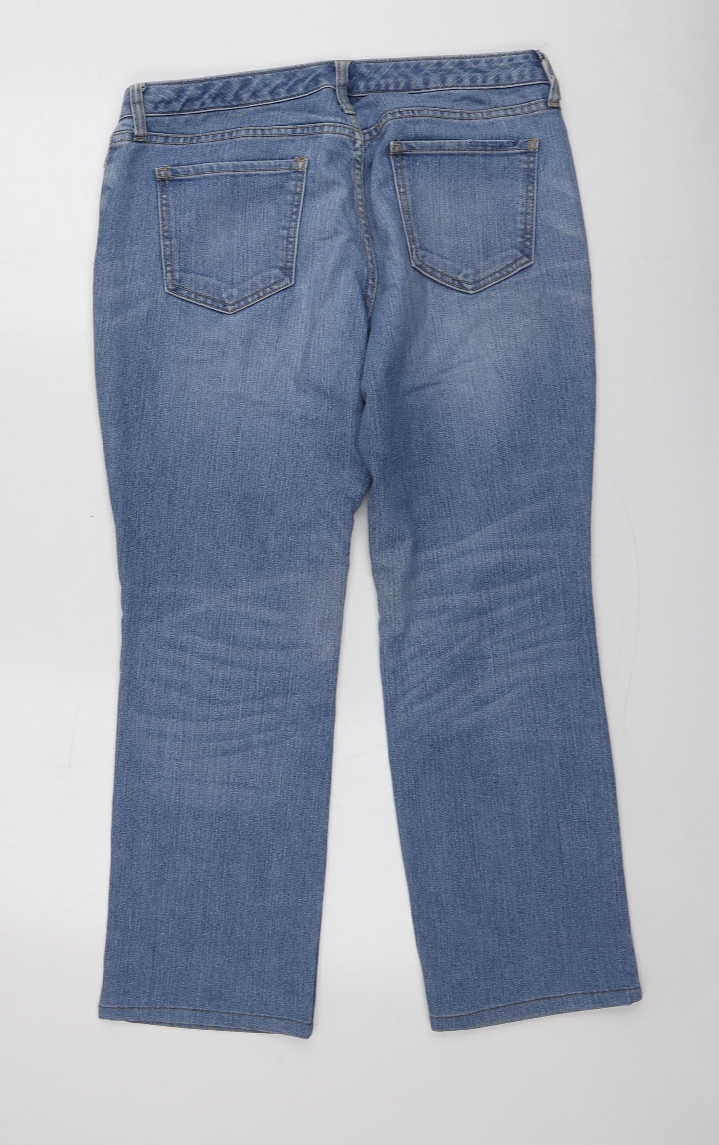 Gap Womens Blue Cotton Capri Jeans Size 10 L26 in Regular