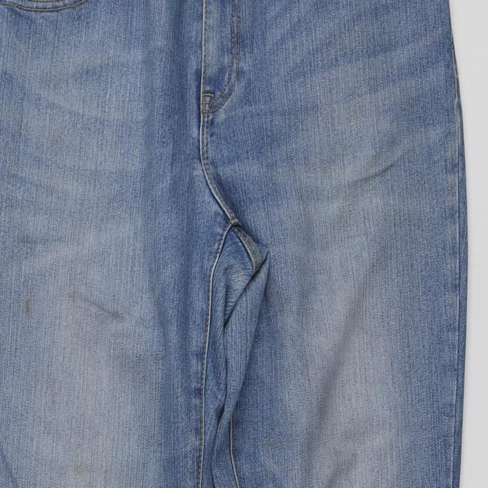 Gap Womens Blue Cotton Capri Jeans Size 10 L26 in Regular