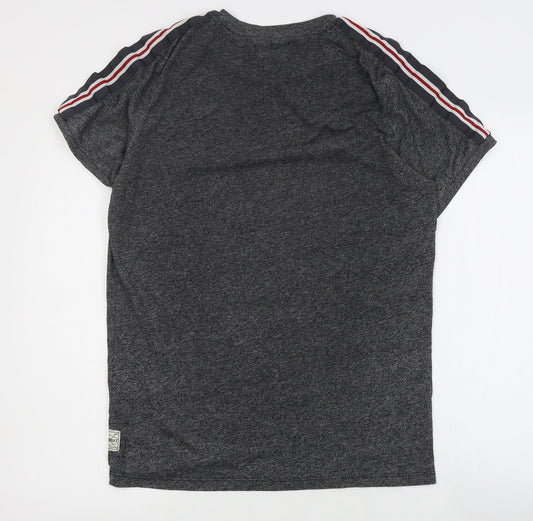 Produkt Mens Grey Cotton T-Shirt Size S Crew Neck