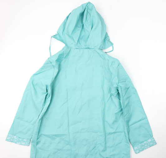 Anne De Lancay Womens Blue Jacket Size L