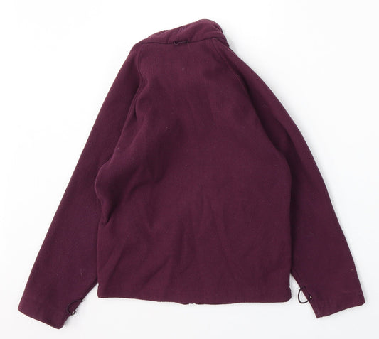 Higear Girls Purple Jacket Size 7-8 Years Zip