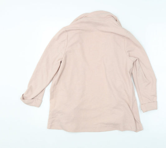 New Look Womens Pink Jacket Blazer Size 8