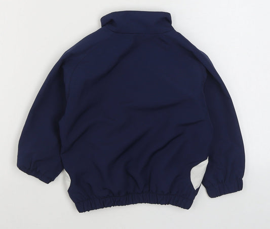 Umbro Boys Blue Jacket Size 2-3 Years Zip