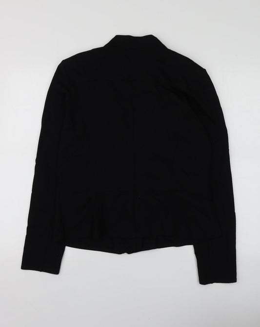 Attitudes Womens Black Jacket Blazer Size S