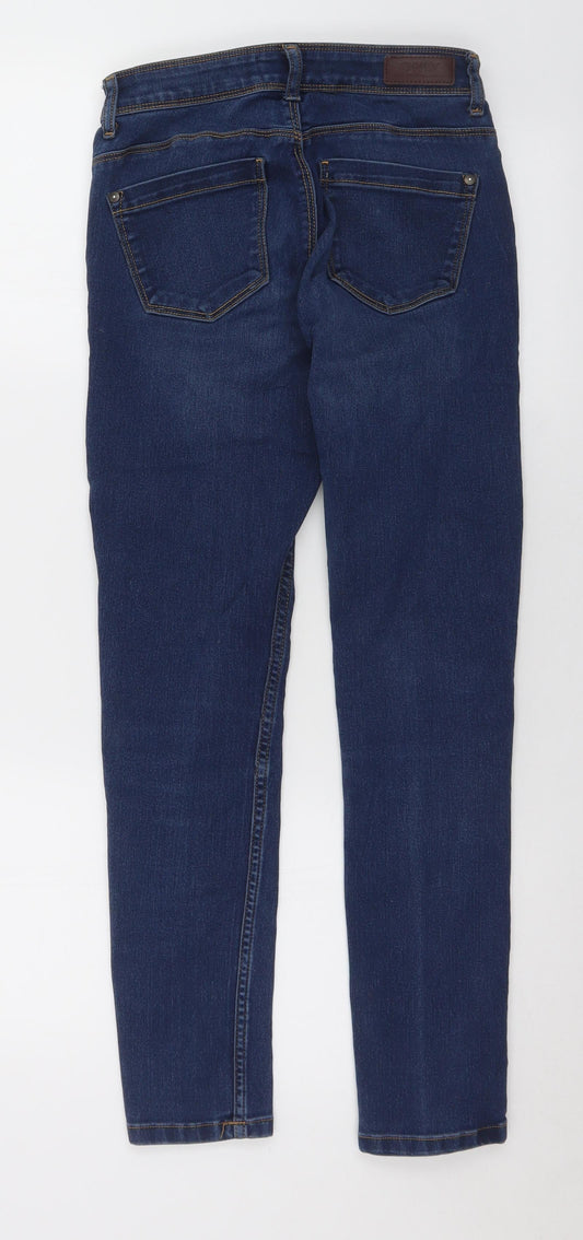 Only Womens Blue Cotton Skinny Jeans Size 26 in L29 in Slim Button