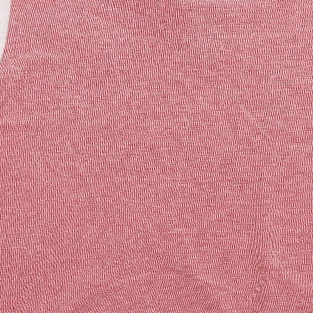 L.F.C. Mens Pink Cotton Polo Size L Collared Button - Liverpool FC
