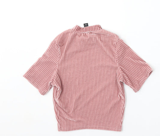 915 Generation Girls Pink Round Neck Polyester Pullover Jumper Size 10 Years