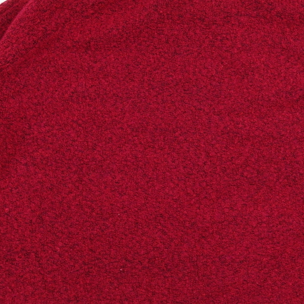 Marks and Spencer Womens Pink Round Neck Acrylic Pullover Jumper Size L