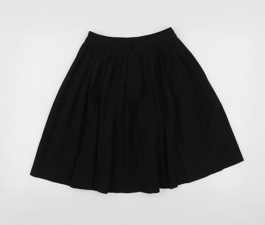 M&S Girls Beige Polyester Trumpet Skirt Size 10-11 Years Regular