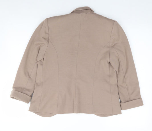 Preworn Mens Brown Jacket Blazer Size S