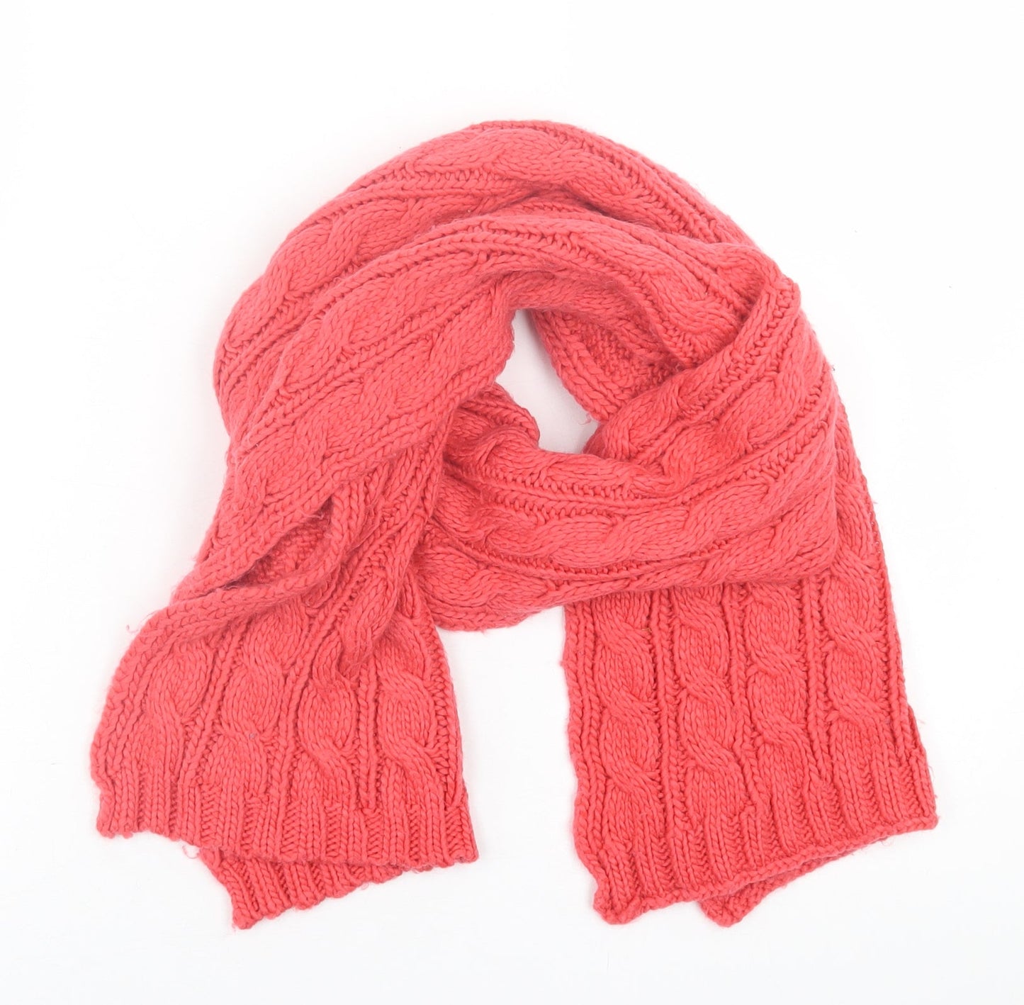Warehouse Womens Pink Acrylic Scarf