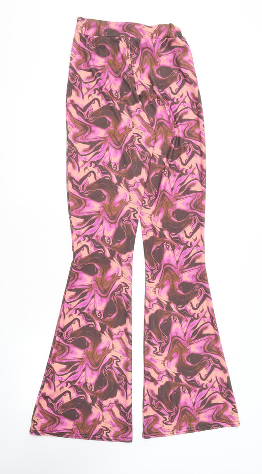 Vivichi Womens Multicoloured Polyester Trousers Size XS L32.5 in Regular