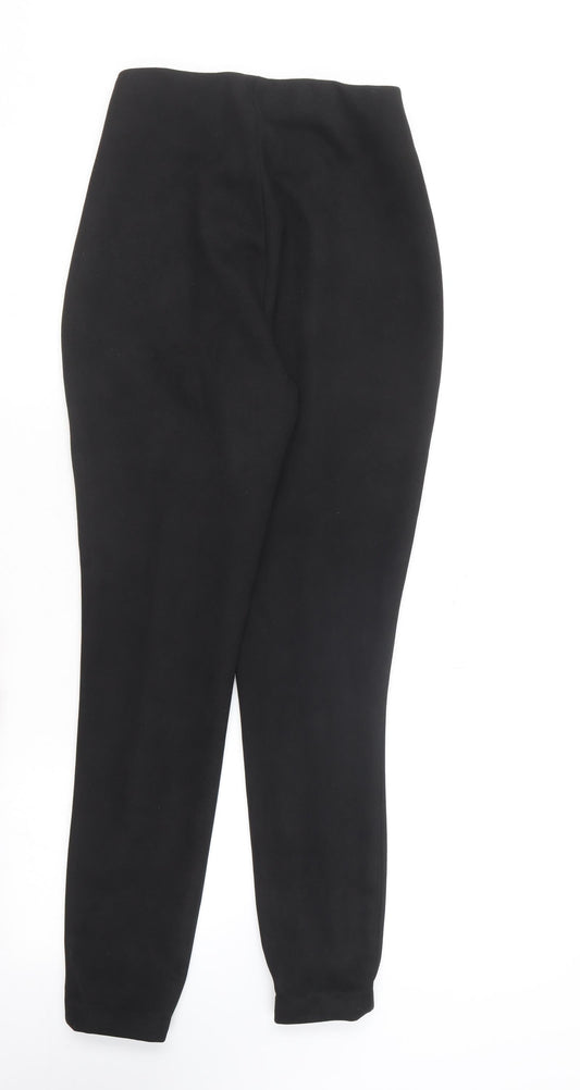 Gallery Womens Black Polyester Carrot Leggings Size 8 L27 in