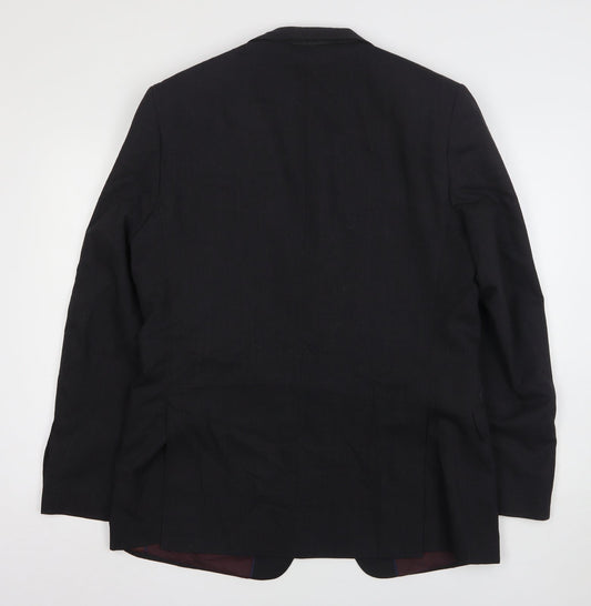 Marks and Spencer Mens Grey Wool Jacket Suit Jacket Size 42