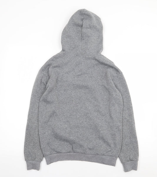 Preworn Womens Grey Polyester Pullover Hoodie Size XS Pullover