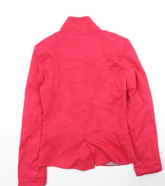 Preworn Womens Pink Jacket Size 10