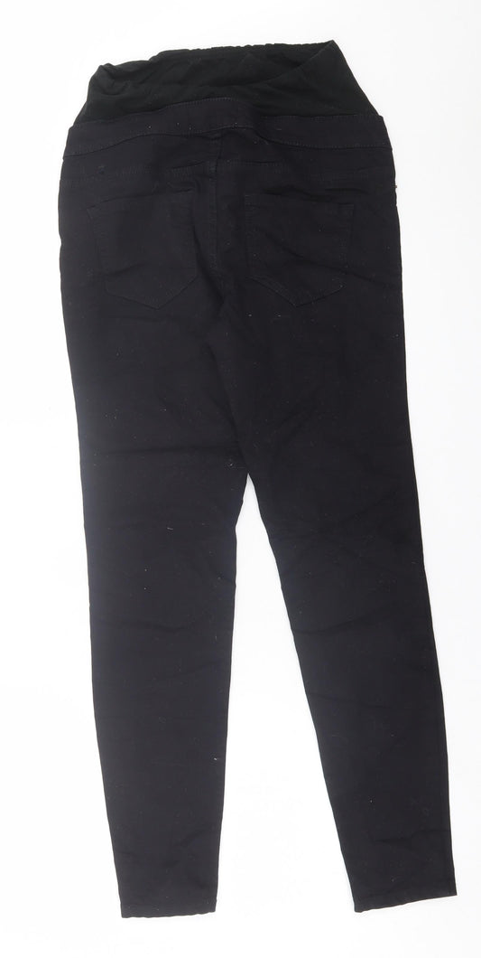 New Look Womens Black Cotton Skinny Jeans Size 8 L28 in Regular