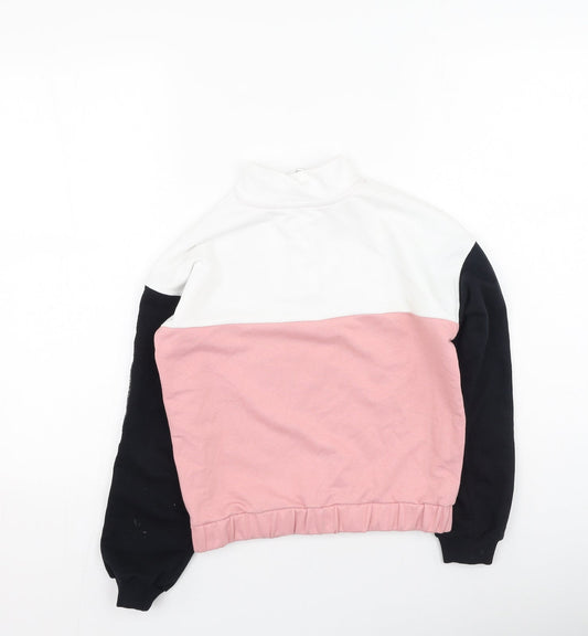 George Girls Multicoloured Cotton Pullover Sweatshirt Size 10-11 Years