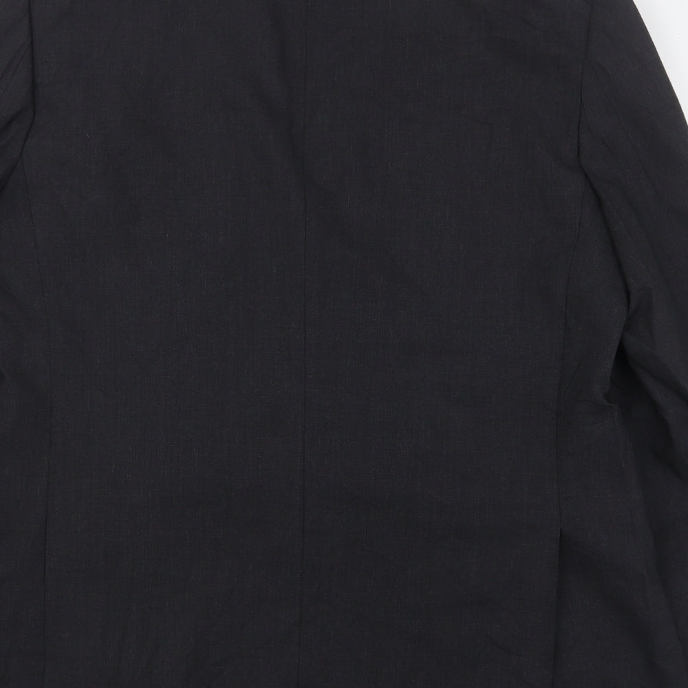 Marks and Spencer Mens Grey Wool Jacket Suit Jacket Size 42