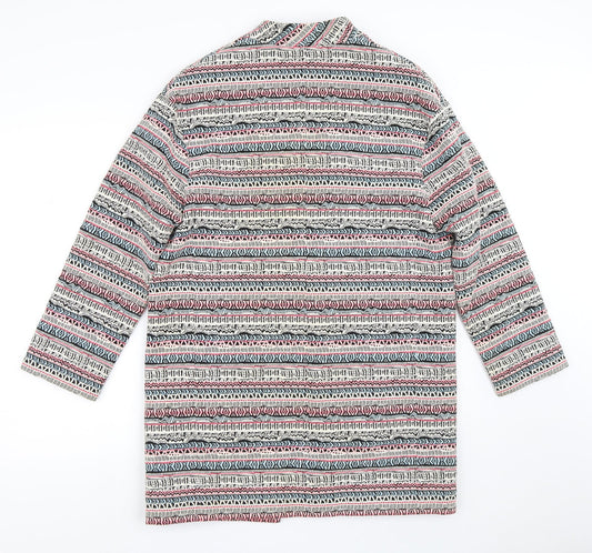Luke Lovely Womens Multicoloured Geometric Jacket Size S