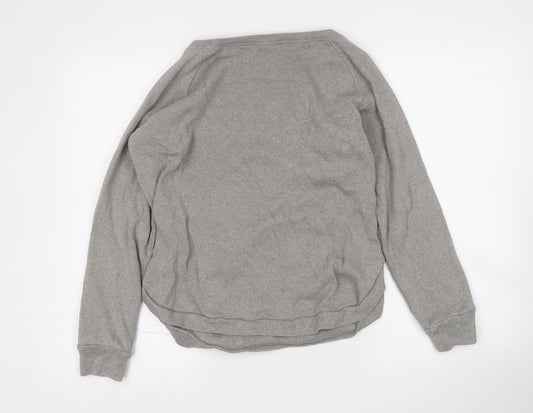 Lee Cooper Womens Beige  Cotton Pullover Sweatshirt Size 10